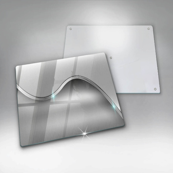 Steklena podloga za rezanje Kovinska abstrakcija