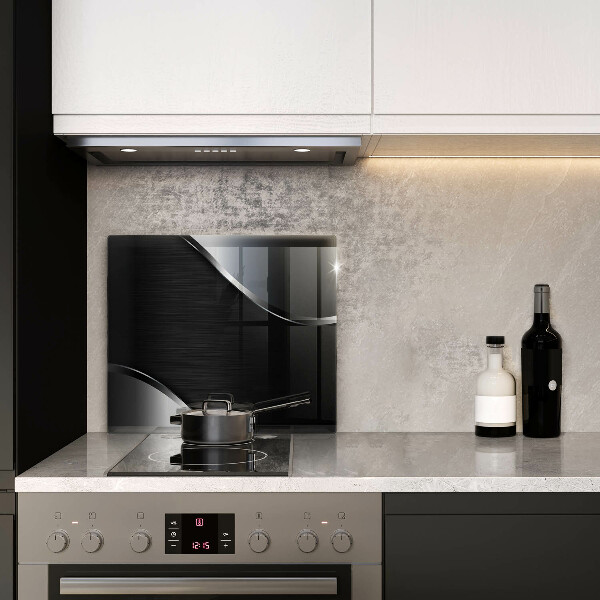 Steklena podloga za rezanje Kovinska abstrakcija