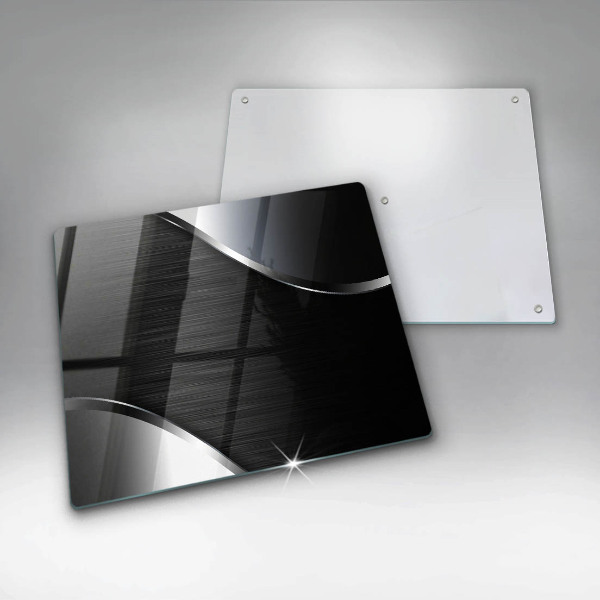 Steklena podloga za rezanje Kovinska abstrakcija