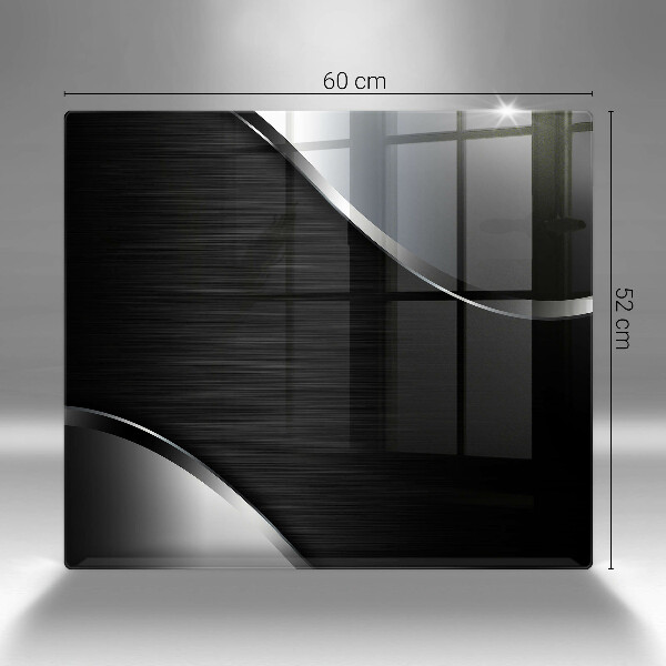 Steklena podloga za rezanje Kovinska abstrakcija