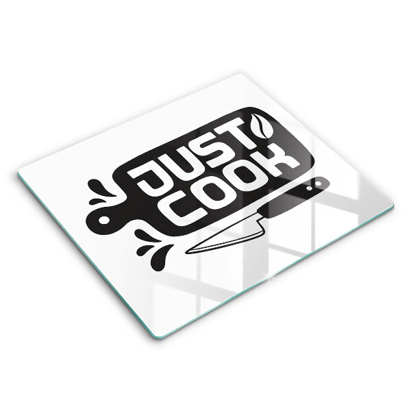 Steklena podloga za rezanje Just cook