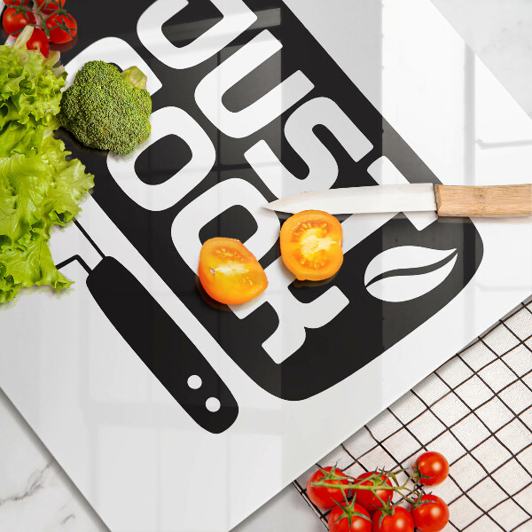 Steklena podloga za rezanje Just cook