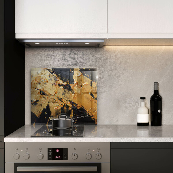 Steklena podloga za rezanje Elegantna tekstura barve