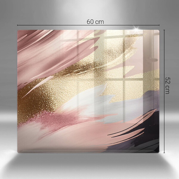 Steklena podloga za rezanje Pastelni madeži