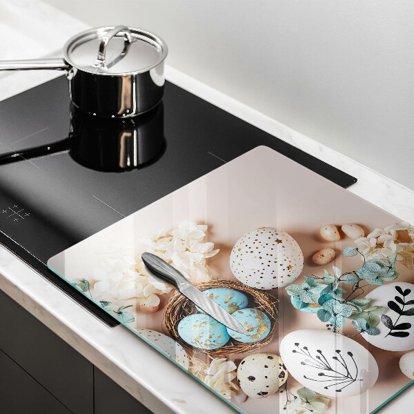 Steklena podloga za rezanje Velikonočni okraski