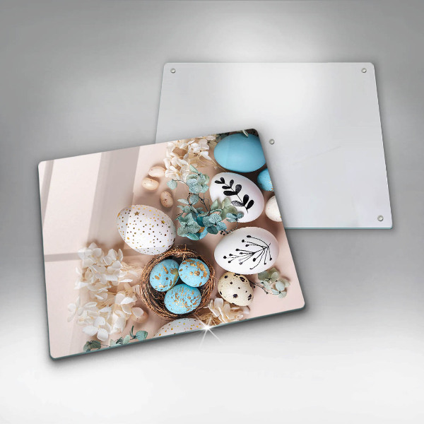 Steklena podloga za rezanje Velikonočni okraski