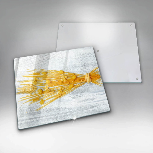 Steklena podloga za rezanje Testenine