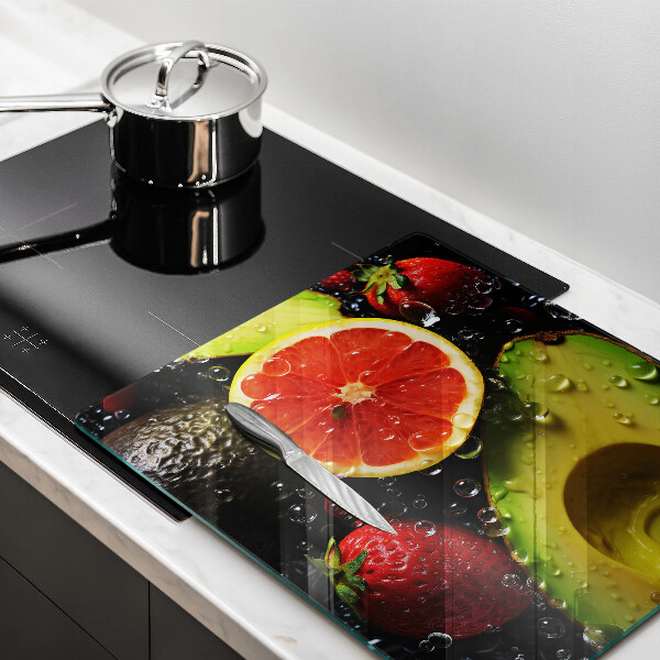 Steklena podloga za rezanje Sadje in zelenjava