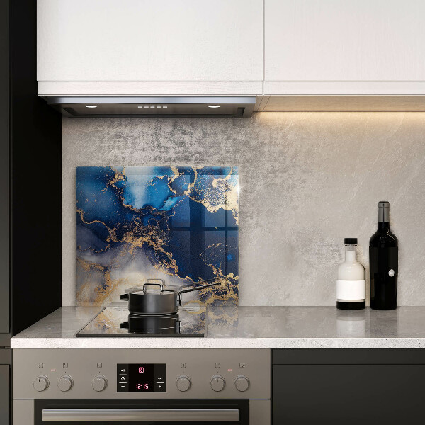 Steklena podloga za rezanje Marmorna abstrakcija