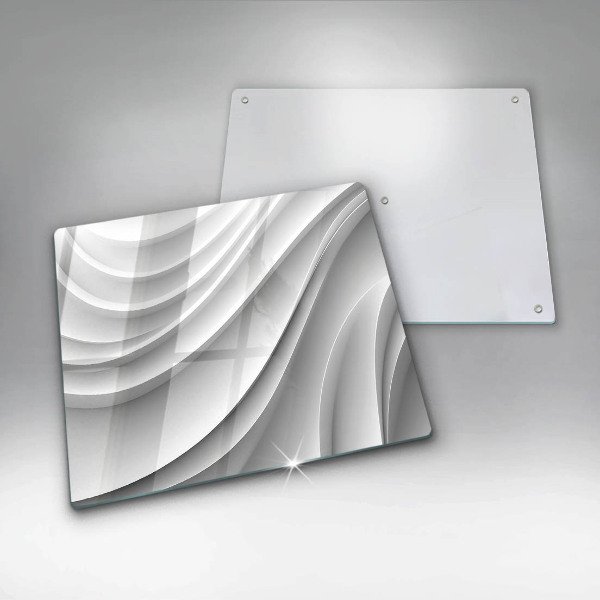 Steklena podloga za rezanje Geometrijske črte