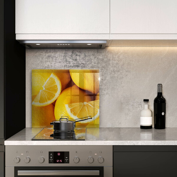 Steklena podloga za rezanje Sočne limone