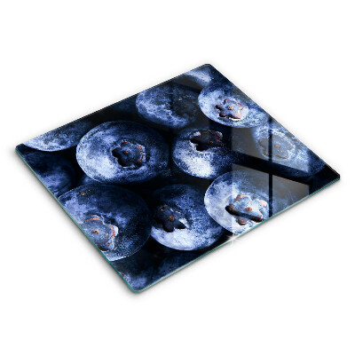 Steklena podloga za rezanje Jagode od blizu