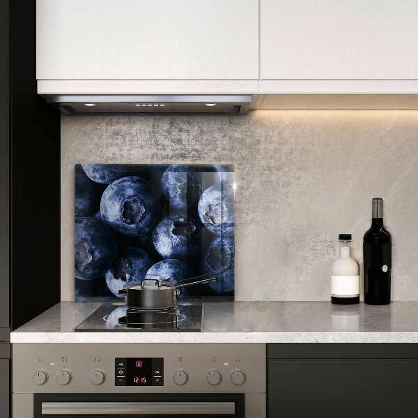 Steklena podloga za rezanje Jagode od blizu