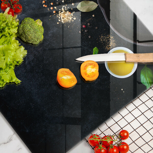 Steklena podloga za rezanje Sklede z začimbami