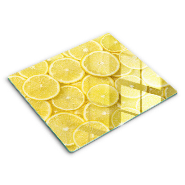 Steklena podloga za rezanje Sadež limone