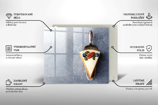 Steklena podloga za rezanje Malenkost