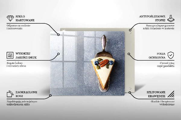 Steklena podloga za rezanje Malenkost
