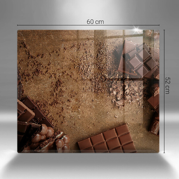 Steklena podloga za rezanje Čokoladne slaščice