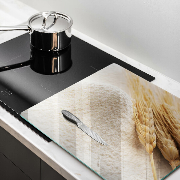 Steklena podloga za rezanje Moka in klasje