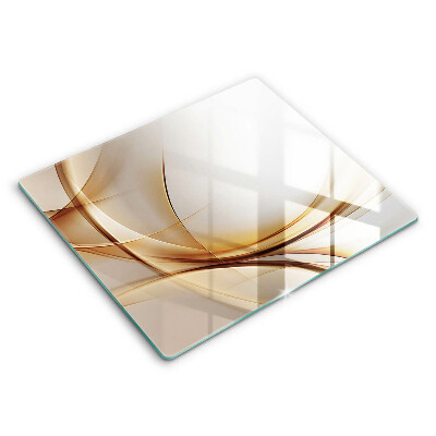 Steklena podloga za rezanje Abstraktne oblike