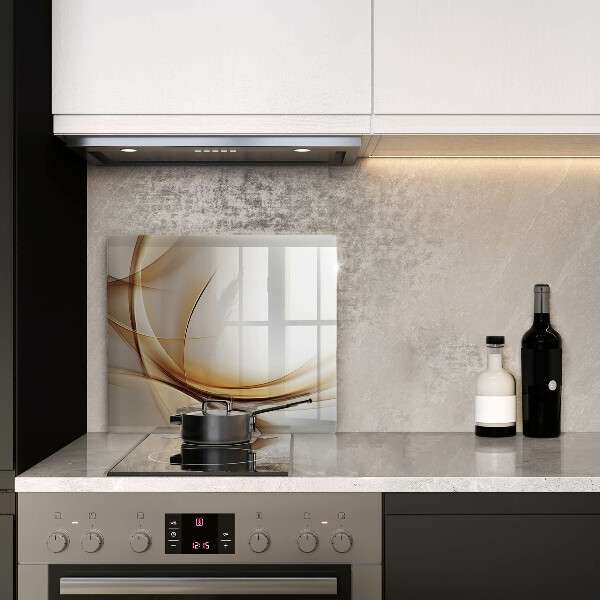 Steklena podloga za rezanje Abstraktne oblike