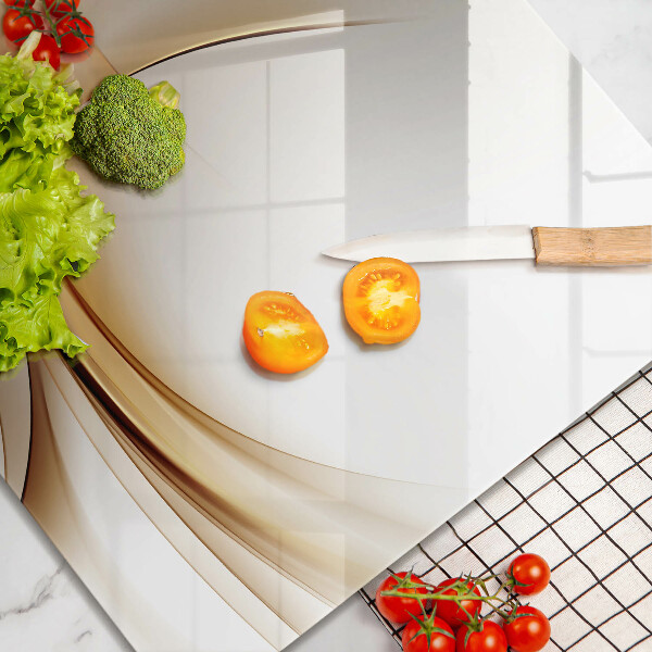 Steklena podloga za rezanje Abstraktne oblike