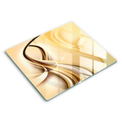 Steklena podloga za rezanje Abstrakcija dima