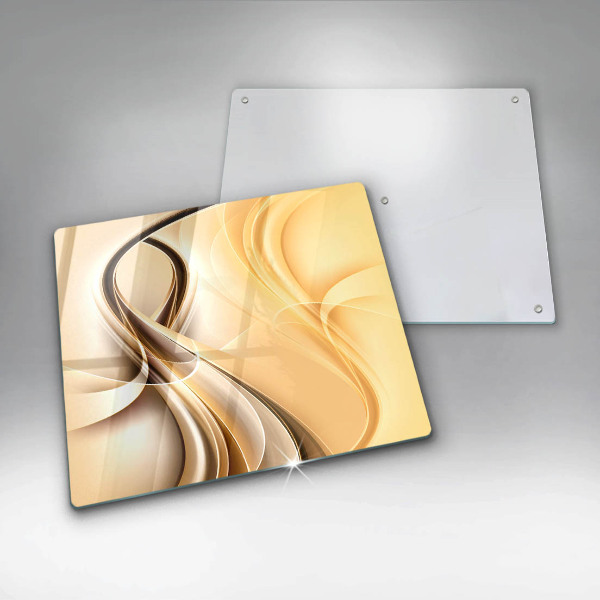 Steklena podloga za rezanje Abstrakcija dima