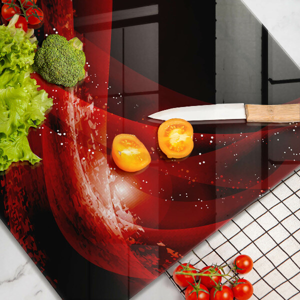 Steklena podloga za rezanje Moderna abstrakcija