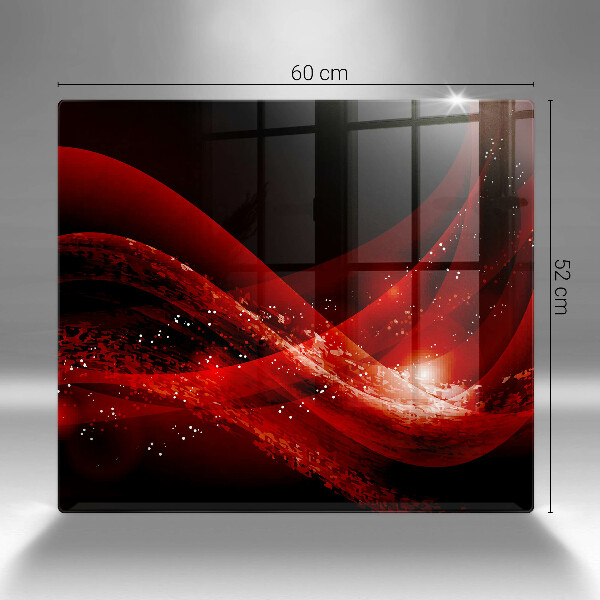 Steklena podloga za rezanje Moderna abstrakcija