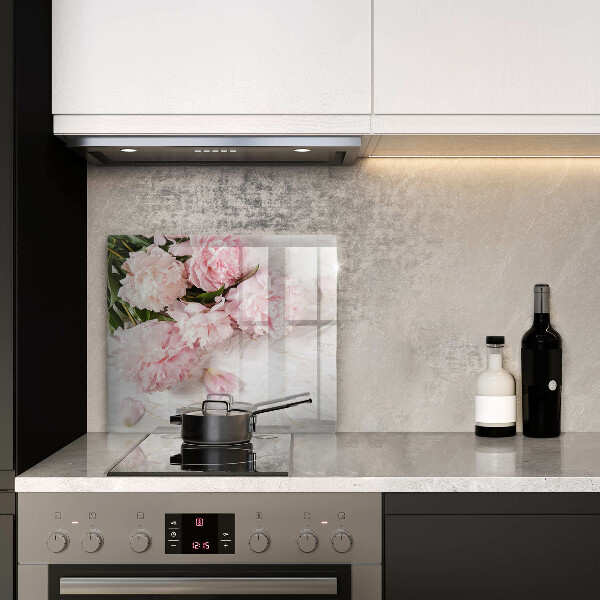 Steklena podloga za rezanje Nežni cvetovi vrtnic