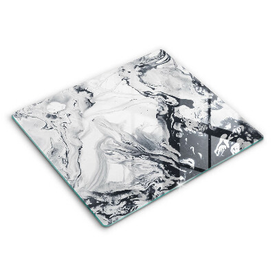 Steklena podloga za rezanje Abstrakcija črnila