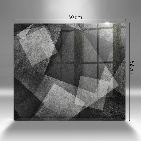 Steklena podloga za rezanje Geometrijska abstrakcija
