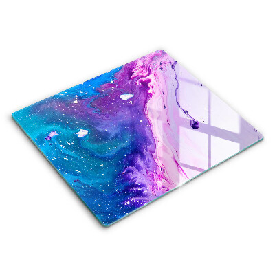 Steklena podloga za rezanje Abstraktna črnila