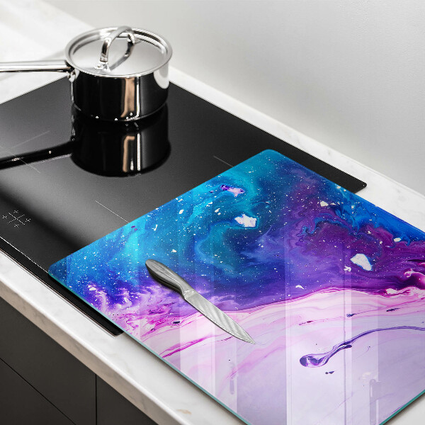 Steklena podloga za rezanje Abstraktna črnila