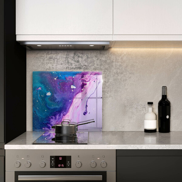 Steklena podloga za rezanje Abstraktna črnila