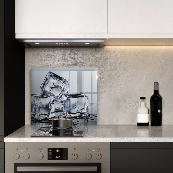 Steklena podloga za rezanje Ledene kocke