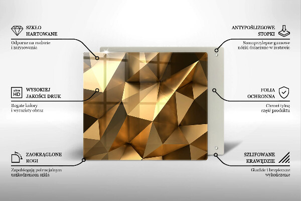 Steklena podloga za rezanje Ozadje abstrakcije strukture