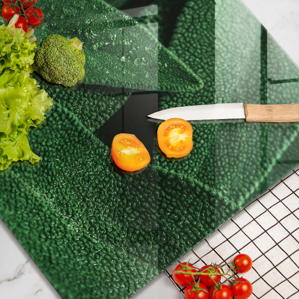 Steklena podloga za rezanje Listi rastline