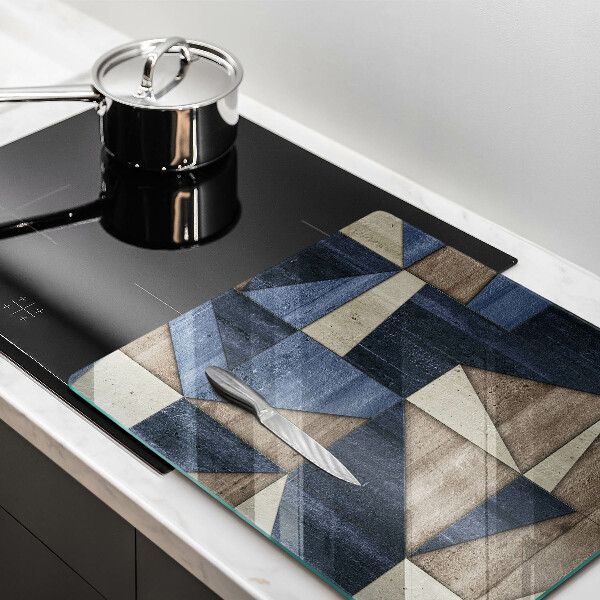 Steklena podloga za rezanje Geometrijska abstrakcija