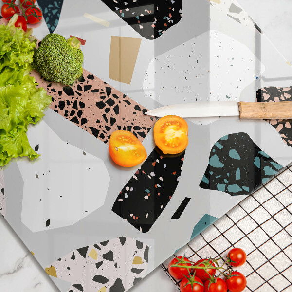 Steklena podloga za rezanje Kamenina