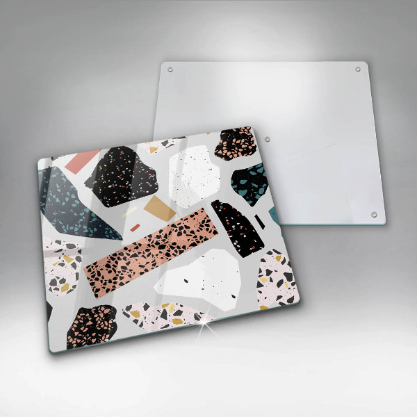 Steklena podloga za rezanje Kamenina