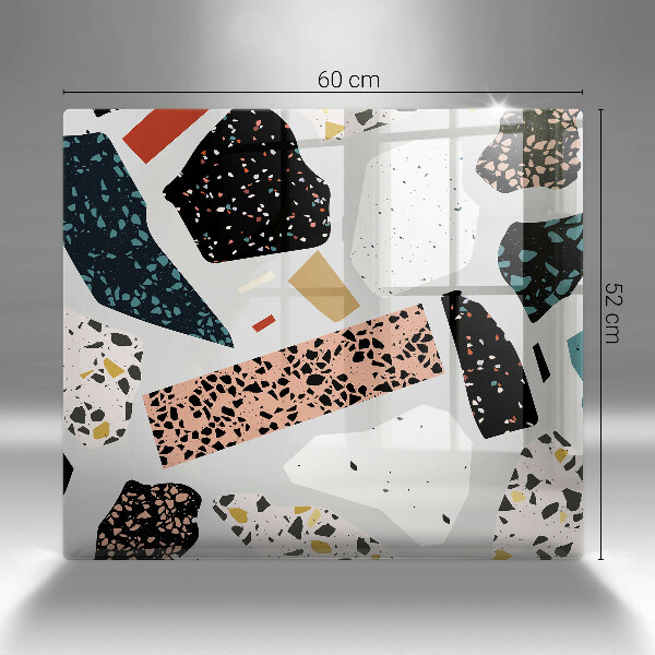 Steklena podloga za rezanje Kamenina