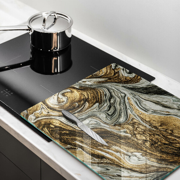 Steklena podloga za rezanje Bogata abstrakcija