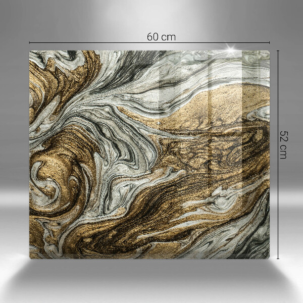 Steklena podloga za rezanje Bogata abstrakcija