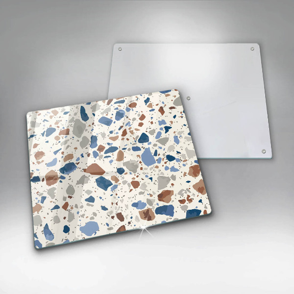 Steklena podloga za rezanje Dekorativna kamenina