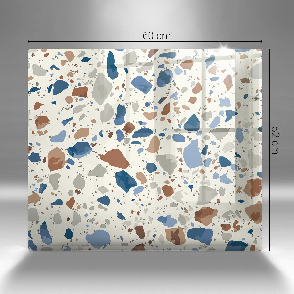 Steklena podloga za rezanje Dekorativna kamenina