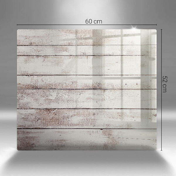 Steklena podloga za rezanje Stare lesene plošče