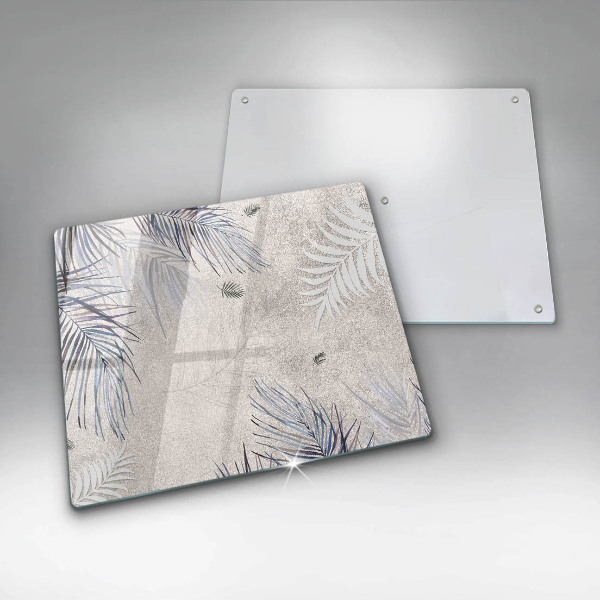 Steklena podloga za rezanje Subtilni listi