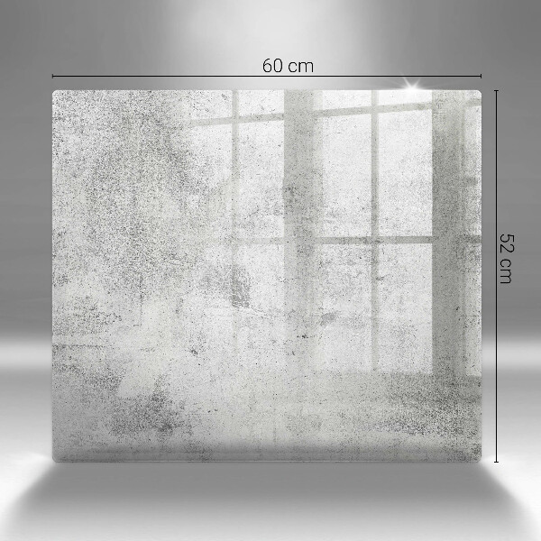 Steklena podloga za rezanje Tekstura betona